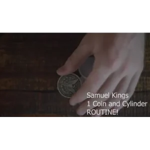 Cylinder and Coin by Samuel King