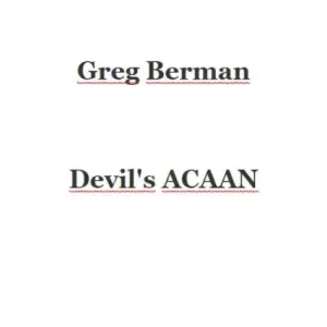 Devil’s Acaan by Greg Berman