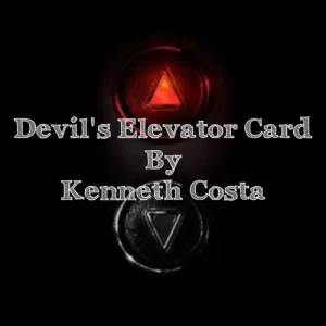 Devil’S Elevator Card by Kenneth Costa