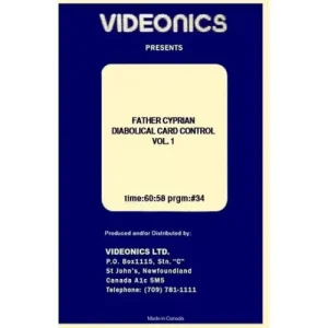 Diabolical Card Control Vol 1 by Father Cyprian