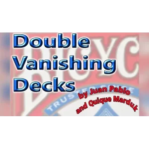 Double Vanishing Deck (English+Spanish) by Juan Pablo & Quique Marduk