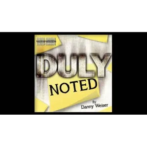 Duly Noted by Danny Weiser
