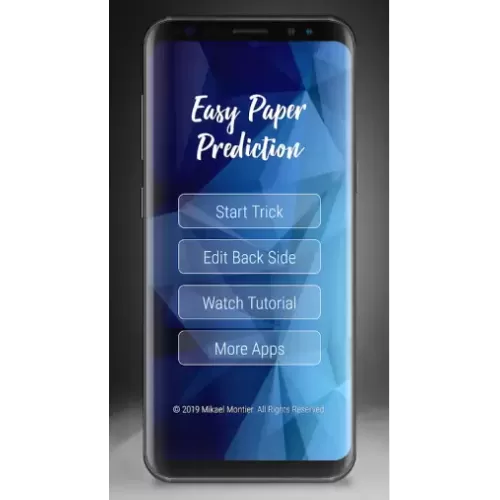 Easy Paper Prediction (App For Android) by Michael Montier