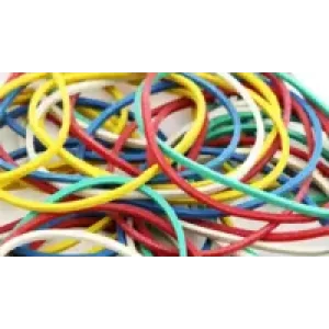 Elastication – Visible Rubber Band Through Penc by Jonathan Royle