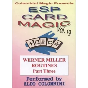Esp Card Magic Vol. 19: Werner Miller Part 3 by Aldo Colombini