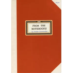 From the Notebooks by Helder Guimaraes #8