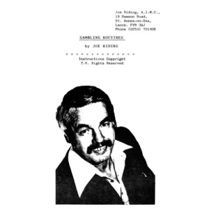 Gambling Routines by Joe Riding