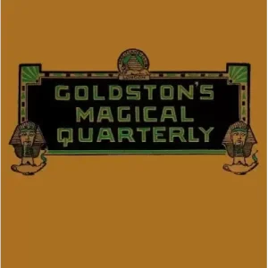Goldston’S Magical Quarterly (1934 – 1940) by Will Goldston