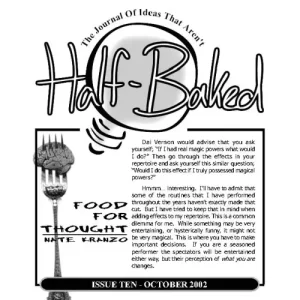 Half-Baked Magic Magazine Full Series (12 Issues) by Ryan Pilling