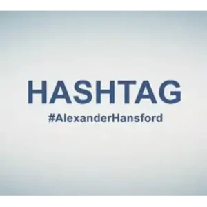Hashtag by Alex Hansford