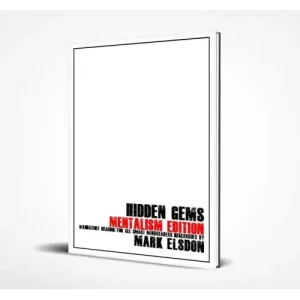 Hidden Gems Mentalism Edition by Mark Elsdon