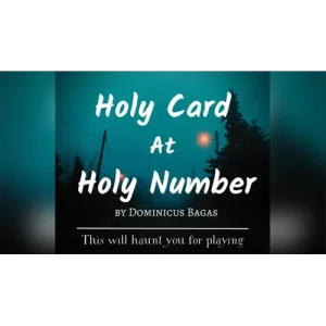 Holy Card At Holy Number by Dominicus Bagas