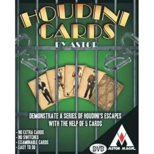 Houdini Cards by Astor