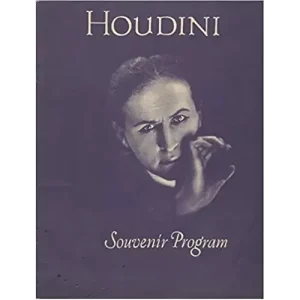 Houdini Souvenir Program by Harry Houdini