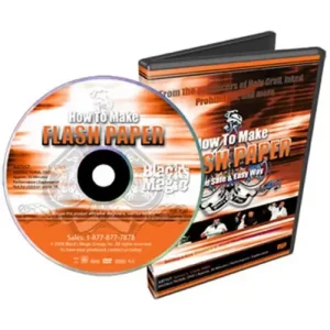 How To Make Flash Paper by Black’s Magic