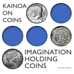 Imagination Holding Coins by Kainoa Harbottle