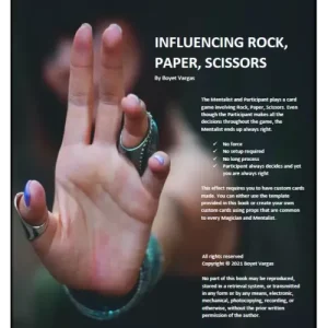 Influencing Rock, Paper, Scissors (Ebook) by Boyet Vargas