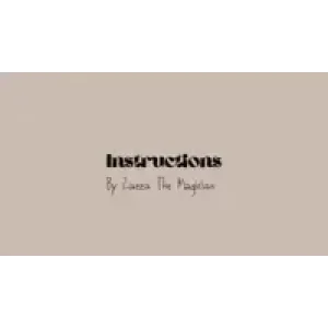 Instructions by Zazza The Magician