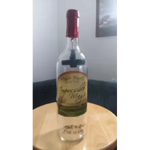 Inverted Corkscrew Inside Bottle (Impossible Bottle) (Video+Pdf) by Mark R. Gladue