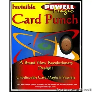 Invisible Card Punch by David Powell