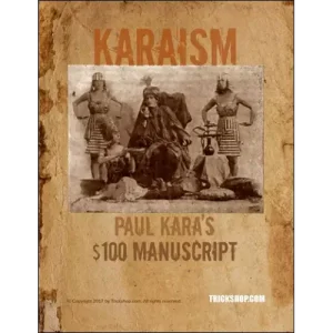 Karaism $100 Manuscript by Paul Kara