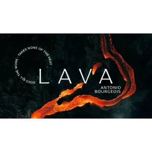 Lava Coin Through Card Gaff