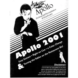 Lecture Note Apollo 2001 by Apollo Robbins