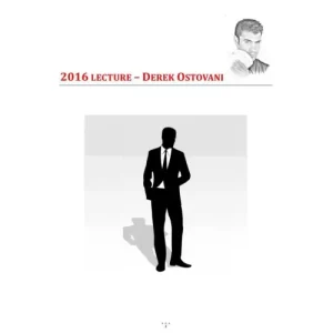 Lecture Notes by Derek Ostovani