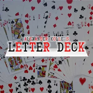 Letter Deck by Alexander Kolle