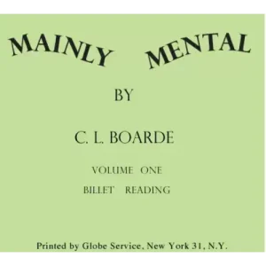 Mainly Mental 1 by C. L. Boarde