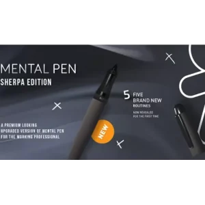 Mental Pen Sherpa Limited Edition (Video+Templates) by Joao Miranda And Gustavo Sereno