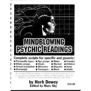 Mindblowing Psychic Readings by Herb Dewey