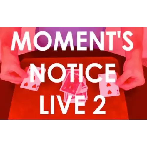 Moment's Notice Live 2 by Cameron Francis
