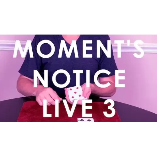 Moment's Notice Live 3 by Cameron Francis