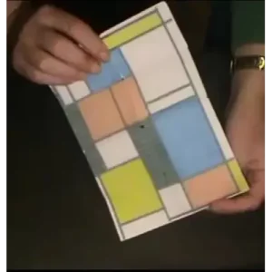 Mondriaan Painting Trick by Peter Pellikaan