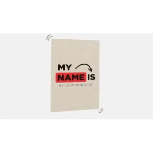 MY NAME IS by Julio Montoro