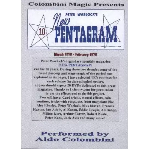 New Pentagram 10 by Aldo Colombini