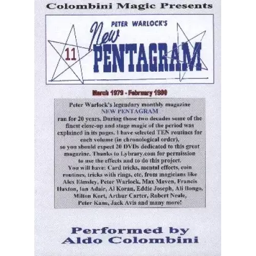 New Pentagram 11 by Aldo Colombini