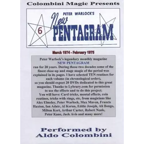 New Pentagram 6 by Aldo Colombini