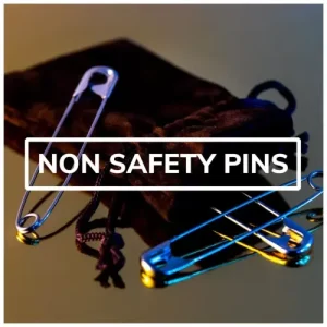 Non Safety Pins by Juan Colas