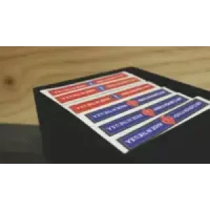 Oil And Water With Boxes by Henry Evans