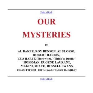 Our Mysteries by Al Baker & Co