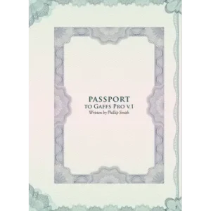 Passport for Pro Gaff by Phill Smith and DMC