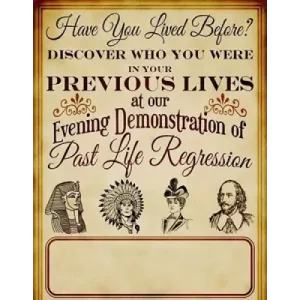 Past Life Regression For The Magician & Mentalist by Jonathan Royle