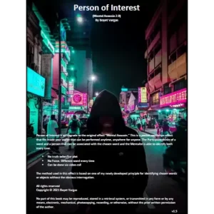 Person Of Interest (Ebook) by Boyet Vargas
