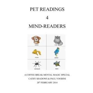 Pet Readings 4 Mind-Readers by Paul Voodini