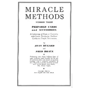 Prepared Cards And Accessories: Mirac by Jean Hugard & Fred Braue