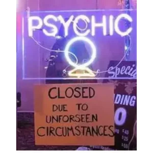 Psychic Show Cancelled! by Paul Voodini