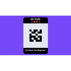 Qr Card (Video+Extra) by Zazza The Magician