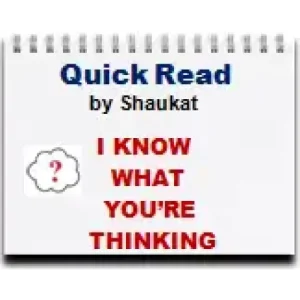 Quick Read by Shaukat
